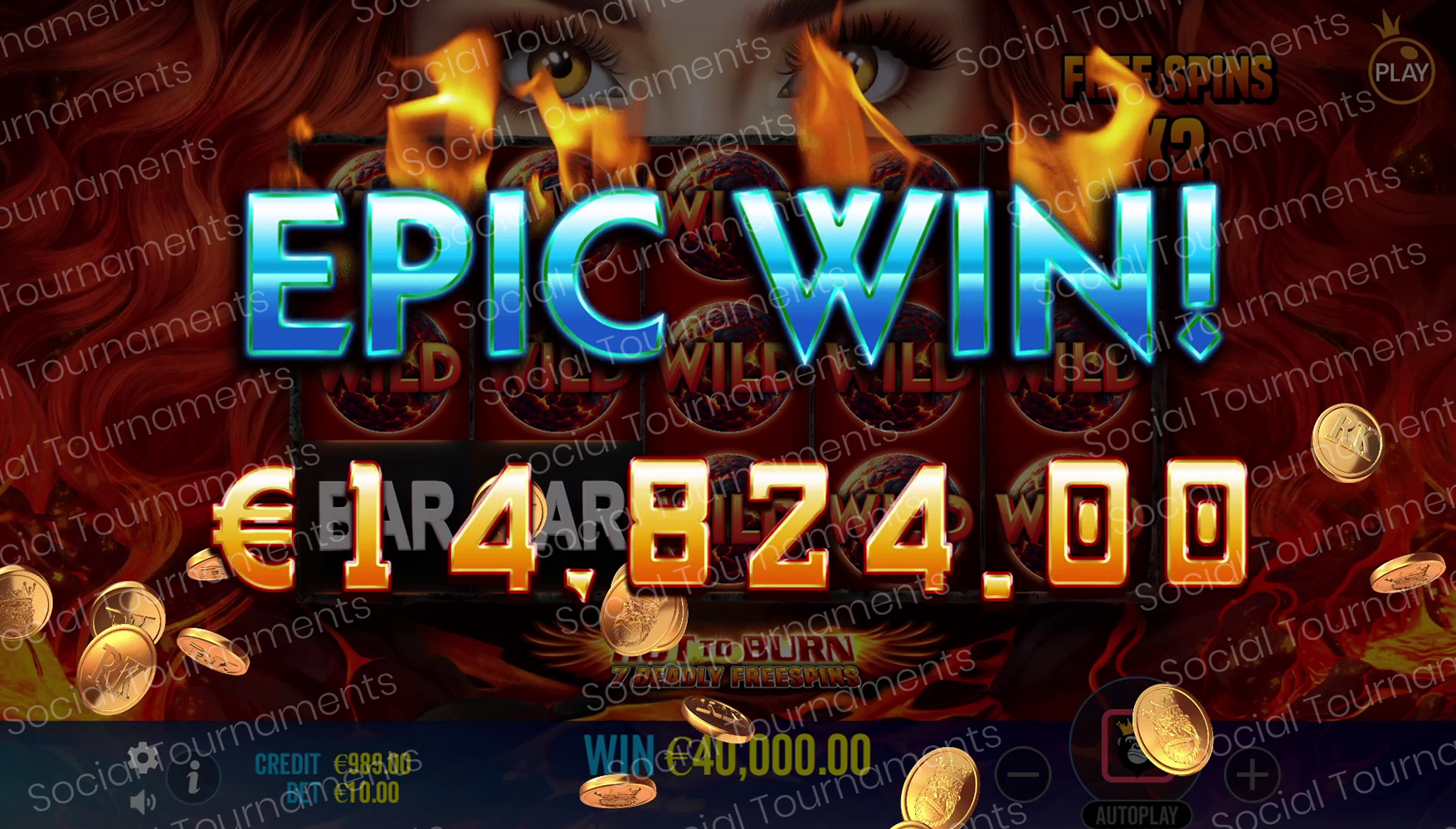 Hot to Burn – 7 Deadly Free Spins Game Image #2