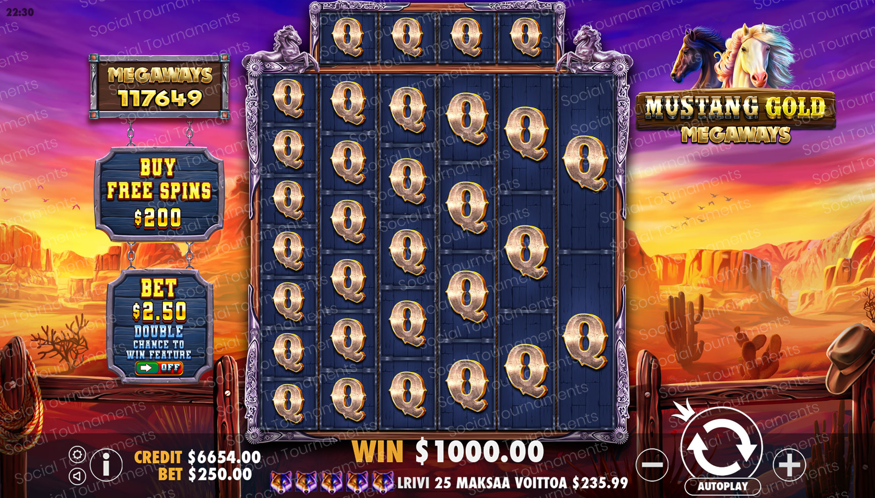 Mustang Gold Megaways™ Game Image #1